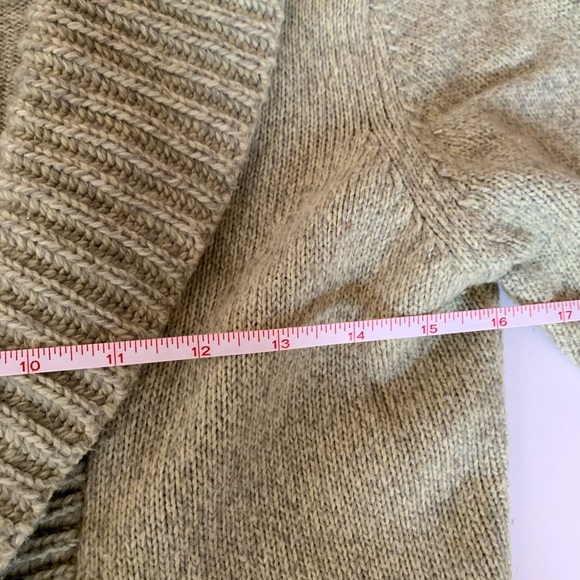 Pistachio Green One Button Knit Collared Sweater S - Picture 4 of 8